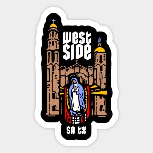 WEST SIDE San Antonio Sticker